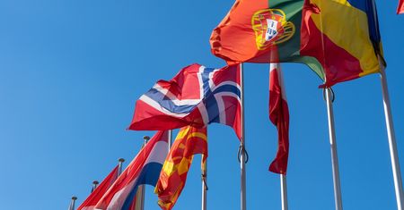 Flagi europejskich państw. Rozpoznasz wszystkie?