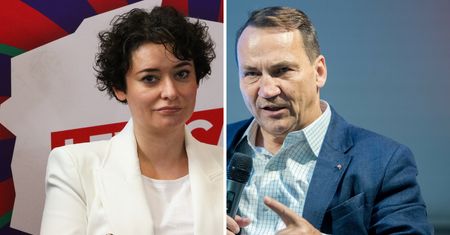 Sikorski wysłał prywatną wiadomość. Posłanka Lewicy ją upubliczniła
