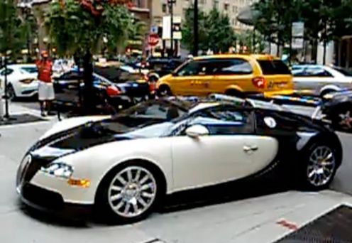 Bugatti Veyron - najkrótsza jazda próbna