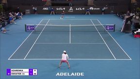 Iga Świątek idzie jak burza! Polka w półfinale WTA Adelajda [SKRÓT MECZU]