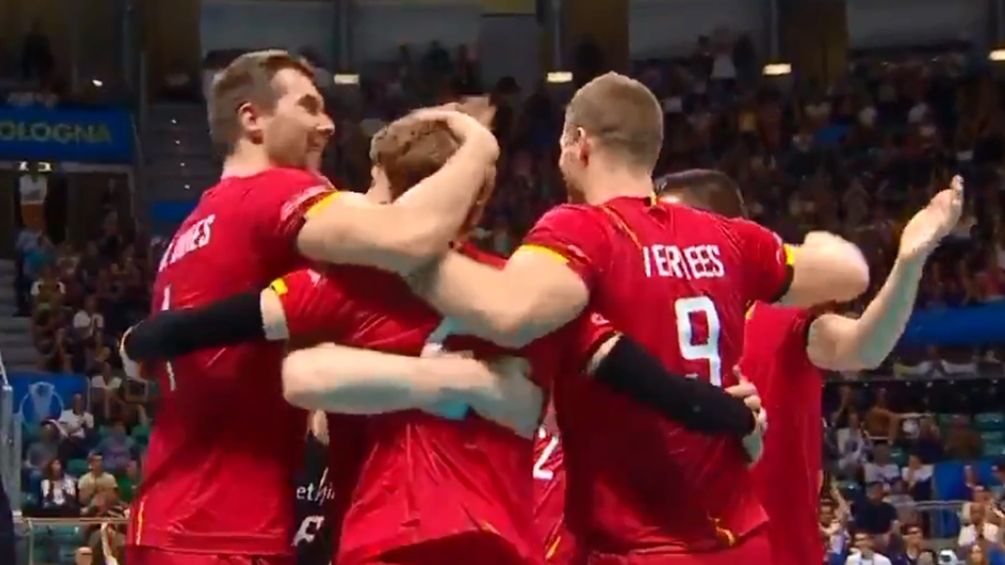 Materiały prasowe / Twitter/FIVB / Na zdjęciu: reprezentacja Belgii