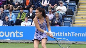 WTA Eastbourne: Deszczowy mecz Agnieszki Radwańskiej z Dominiką Cibulkovą, dokończenie w piątek