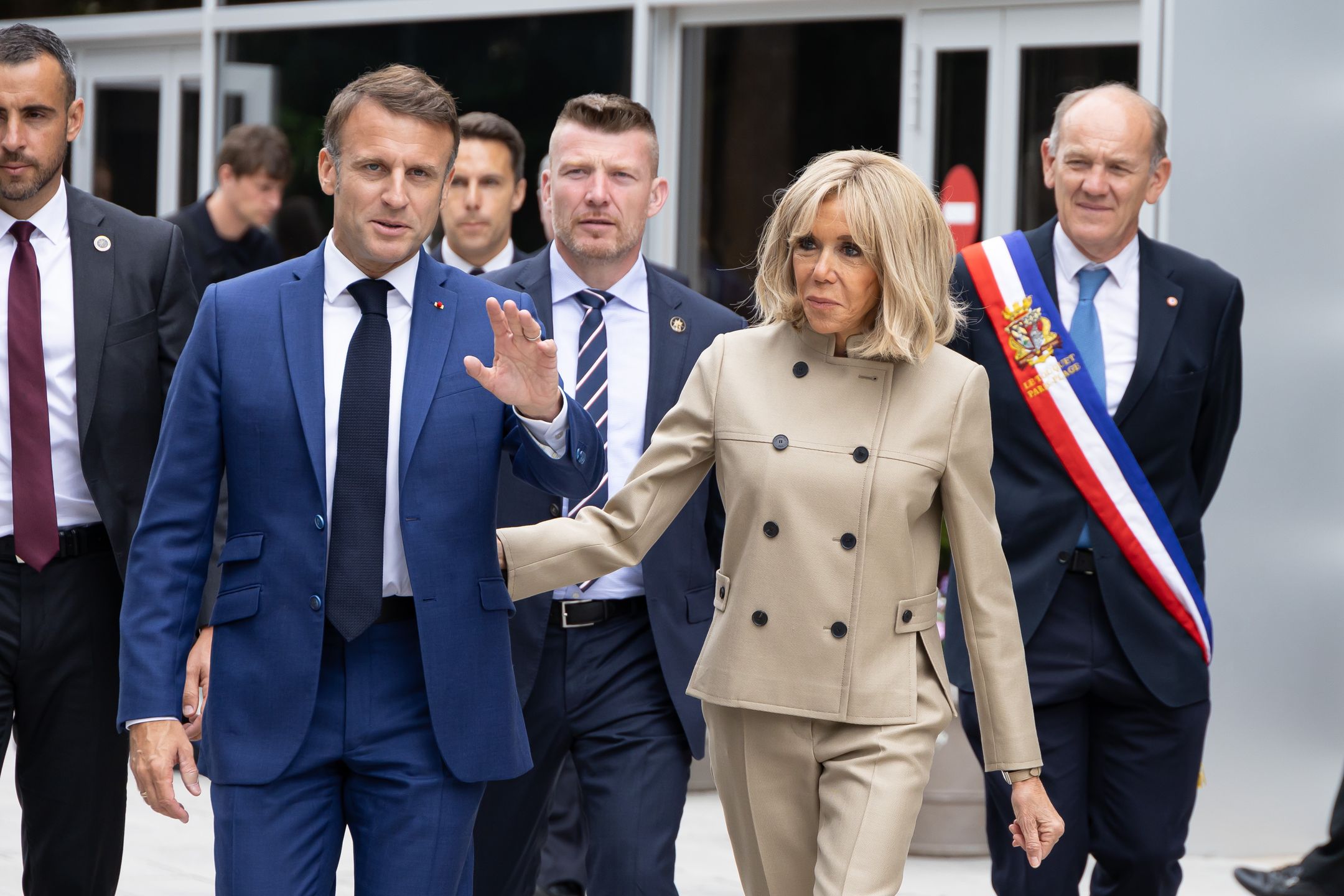 Emmanuel i Brigitte Macron