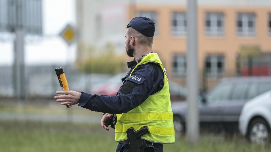 Policja zbadała trzeźwość kierowcy (zdjęcie ilustracyjne)