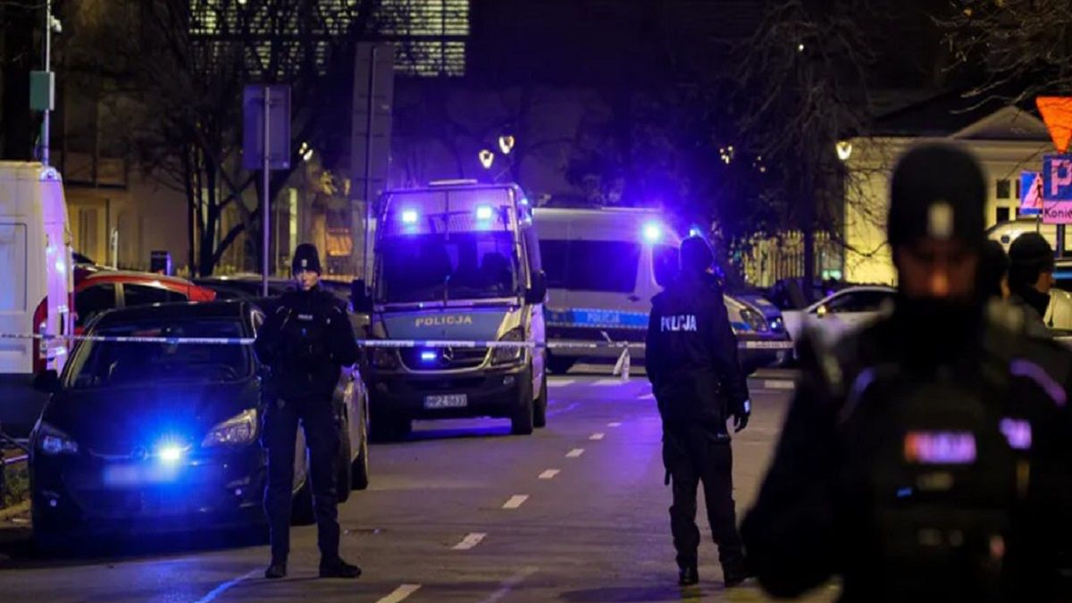 Mężczyzna awanturował się na Inżynierskiej w Warszawie.