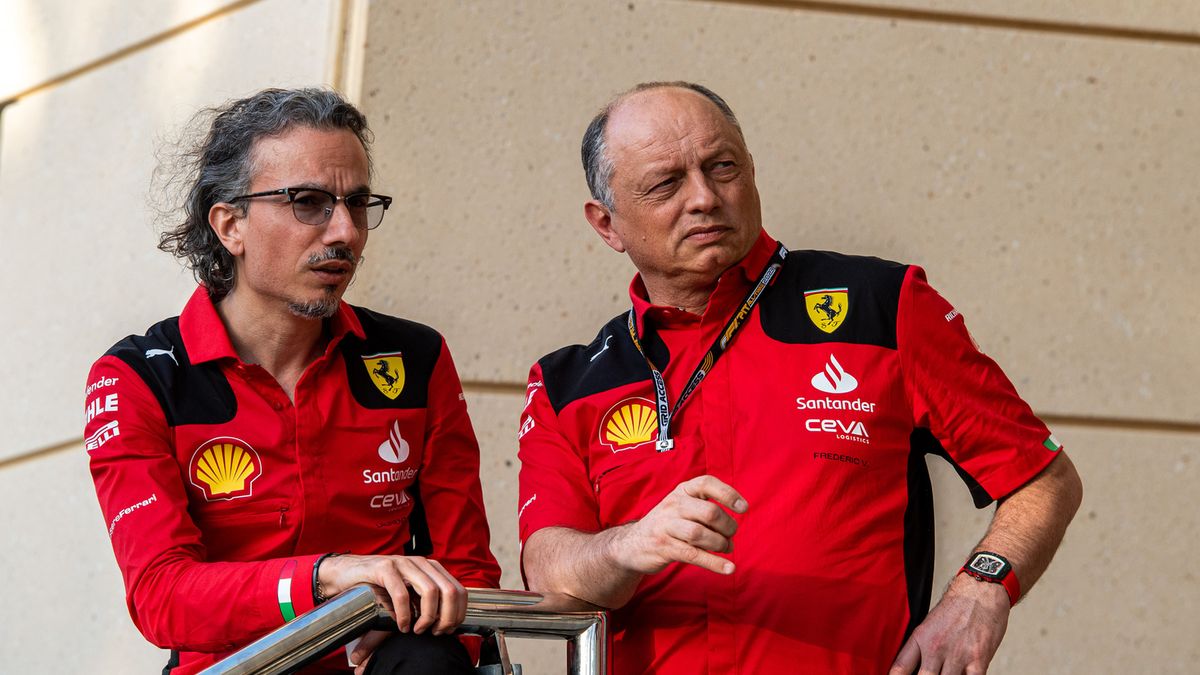 Zdjęcie okładkowe artykułu: Materiały prasowe / Ferrari / Na zdjęciu: Laurent Mekies (po lewej) i Frederic Vasseur
