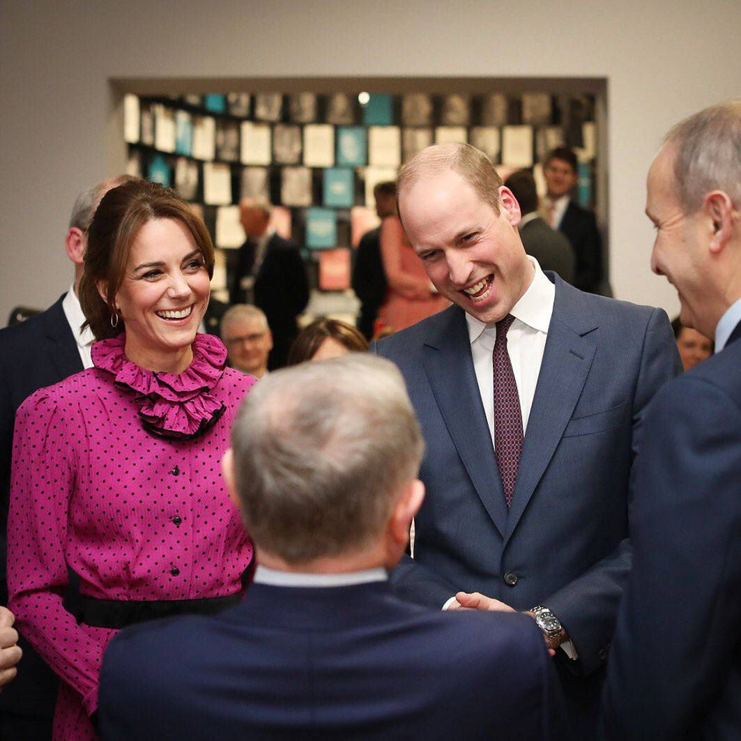 Kate Middleton i William w Dublinie