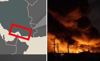 Silny cios USA. Atak na irańskie składy przy Cieśninie Ormuz