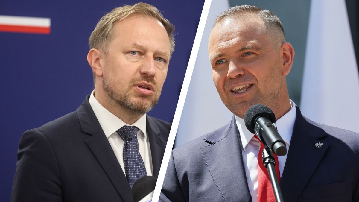 Wojciech Wrochna i Karol Nawrocki