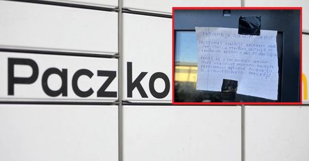 Kartka na paczkomacie. Komuś puściły nerwy