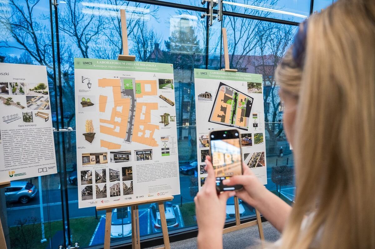 Wystawa projektów studenckich. Miasto przyszłości