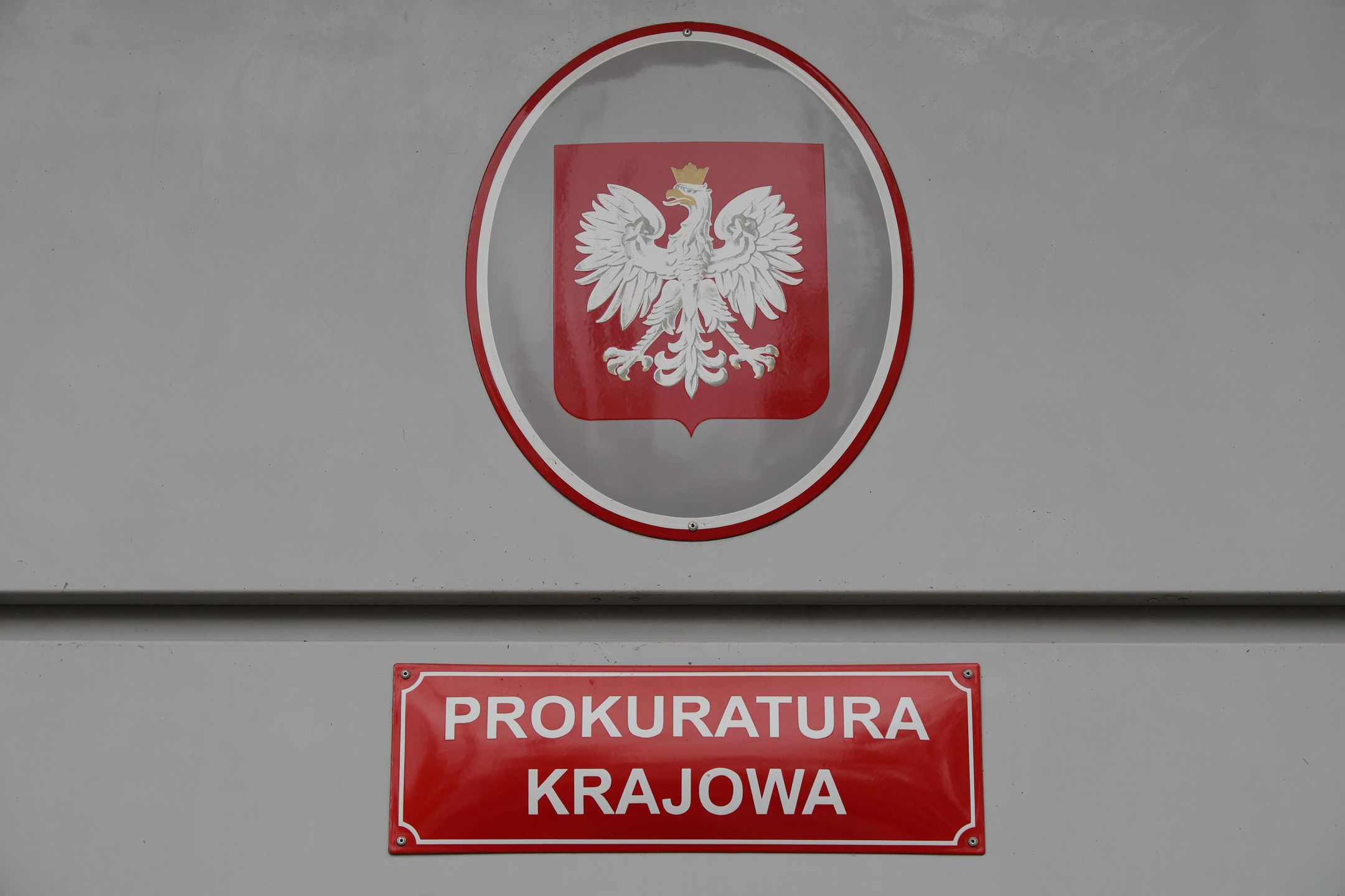 tabliczka informacyjna
Warszawa, 15.10.2024. Tabliczka informacyjna na budynku Prokuratury Krajowej w Warszawie, 15 bm. (ps/dw) PAP/Pawe� Supernak
Pawe� Supernak
budynek, Prokuratura Krajowa, siedziba, tabliczka informacyjna