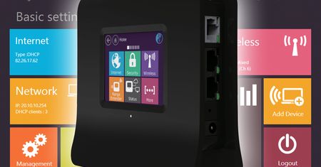 Securifi Almond — router, punkt dostępowy i rozszerzenie zasięgu sieci z ekranem dotykowym