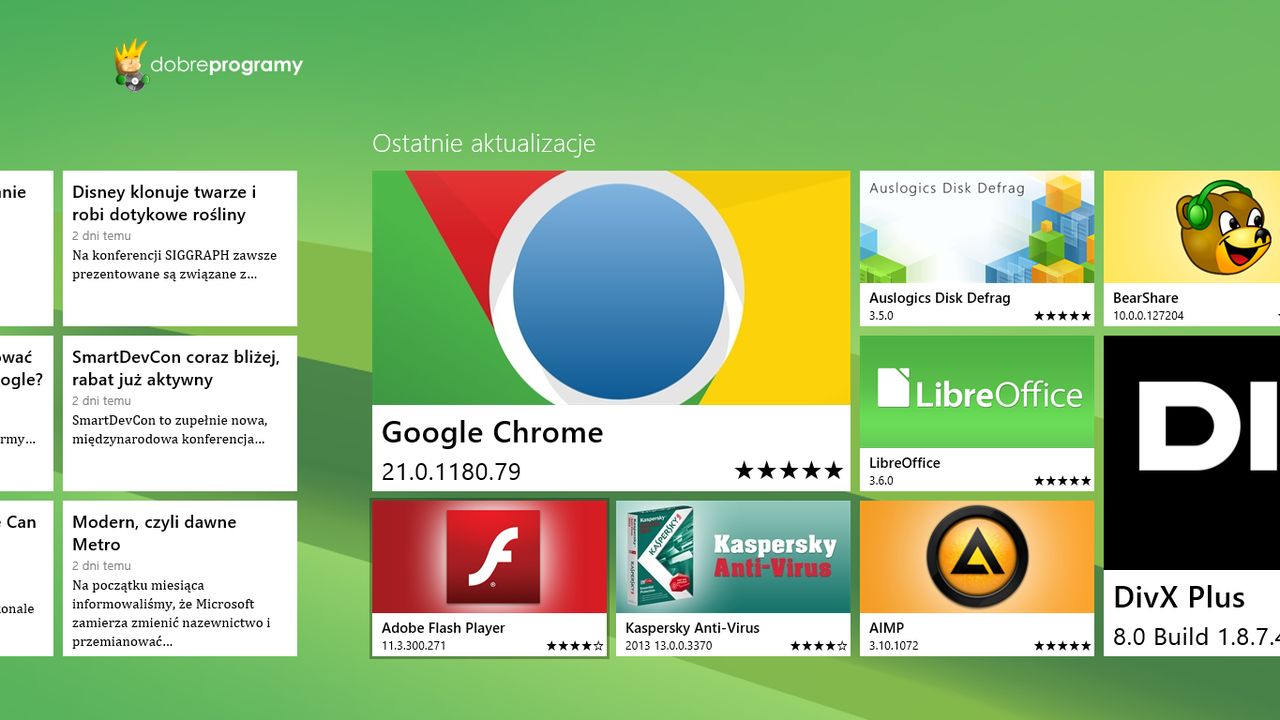 Pobierz aplikację dobreprogramy z Windows Store!