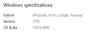 Fluent Design pojawia się w kolejnych obszarach interfejsu Windows 10, czyli przegląd zmian w kompilacji 17025