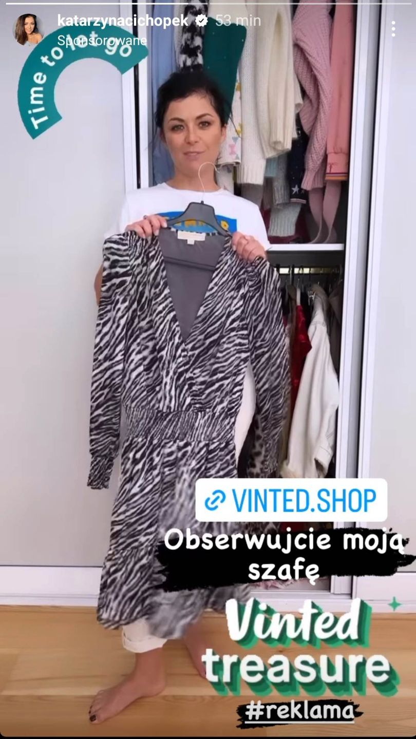 Kasia Cichopek pokazała swoją szafę