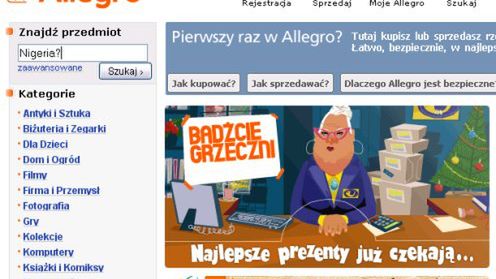 Allegro nie dla Nigeryjczyków 1