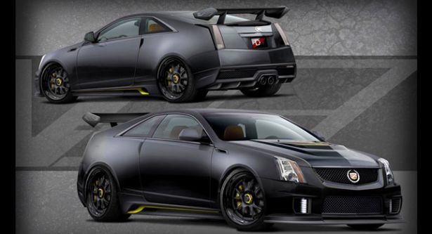 Cadillac CTS-V Coupe - czarne monstrum i 1001 KM!