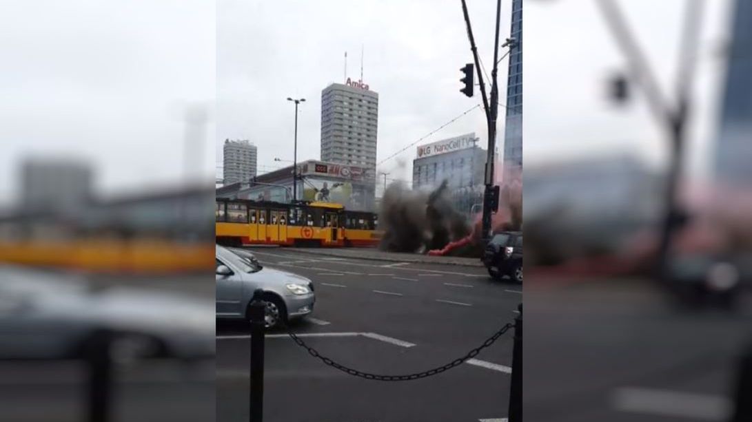 Race na Rondzie Dmowskiego