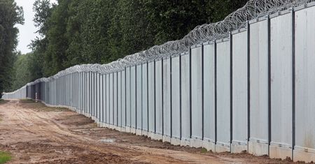 Zapora na granicy polsko-białoruskiej prawie gotowa. Turyści chcą wypoczywać w okolicy