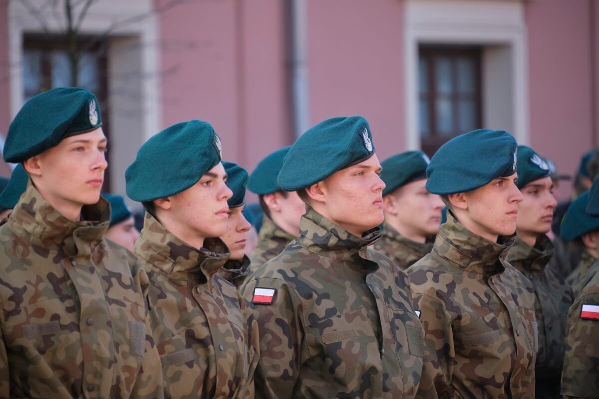 Ślubowanie kadetów klas mundurowych XIV LO Lublin