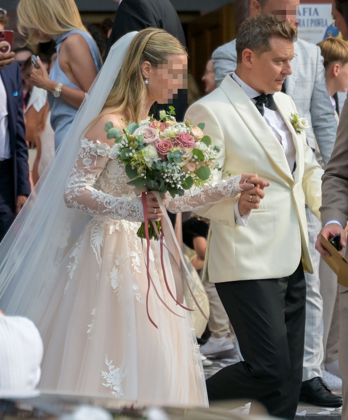 Rafał Brzozowski z żoną