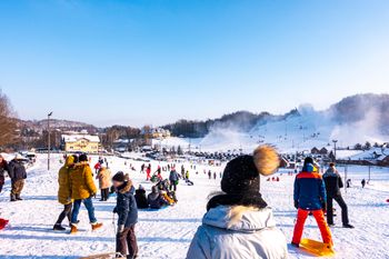 Śnieg spadł, a sprzedaż sanek stoi. "To tragedia. Żal na to patrzeć"
