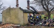 Potężny pożar w Podstolicach