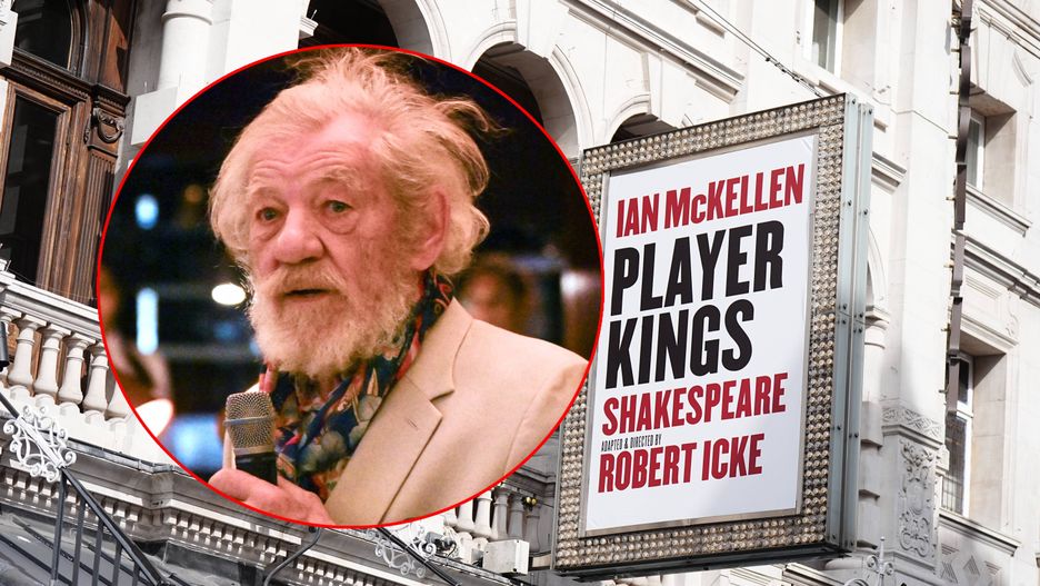 Ian McKellan miał wypadke w teatrze