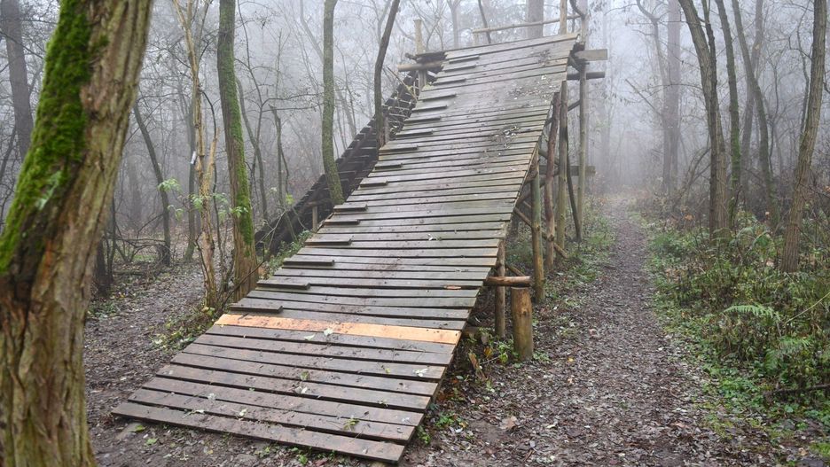 Nielegalny &#34;Bike Park&#34; na Wieprzycach zostanie rozebrany
