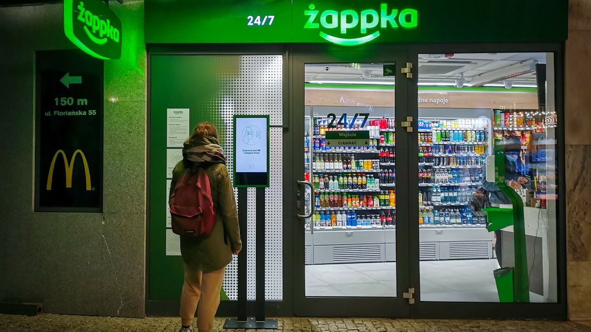 reporter_baza_2021-1124.11.2021 Krakow Sklep bezobslugowy Zappka fot. Beata Zawrzel/REPORTERBeata Zawrzel/REPORTER
