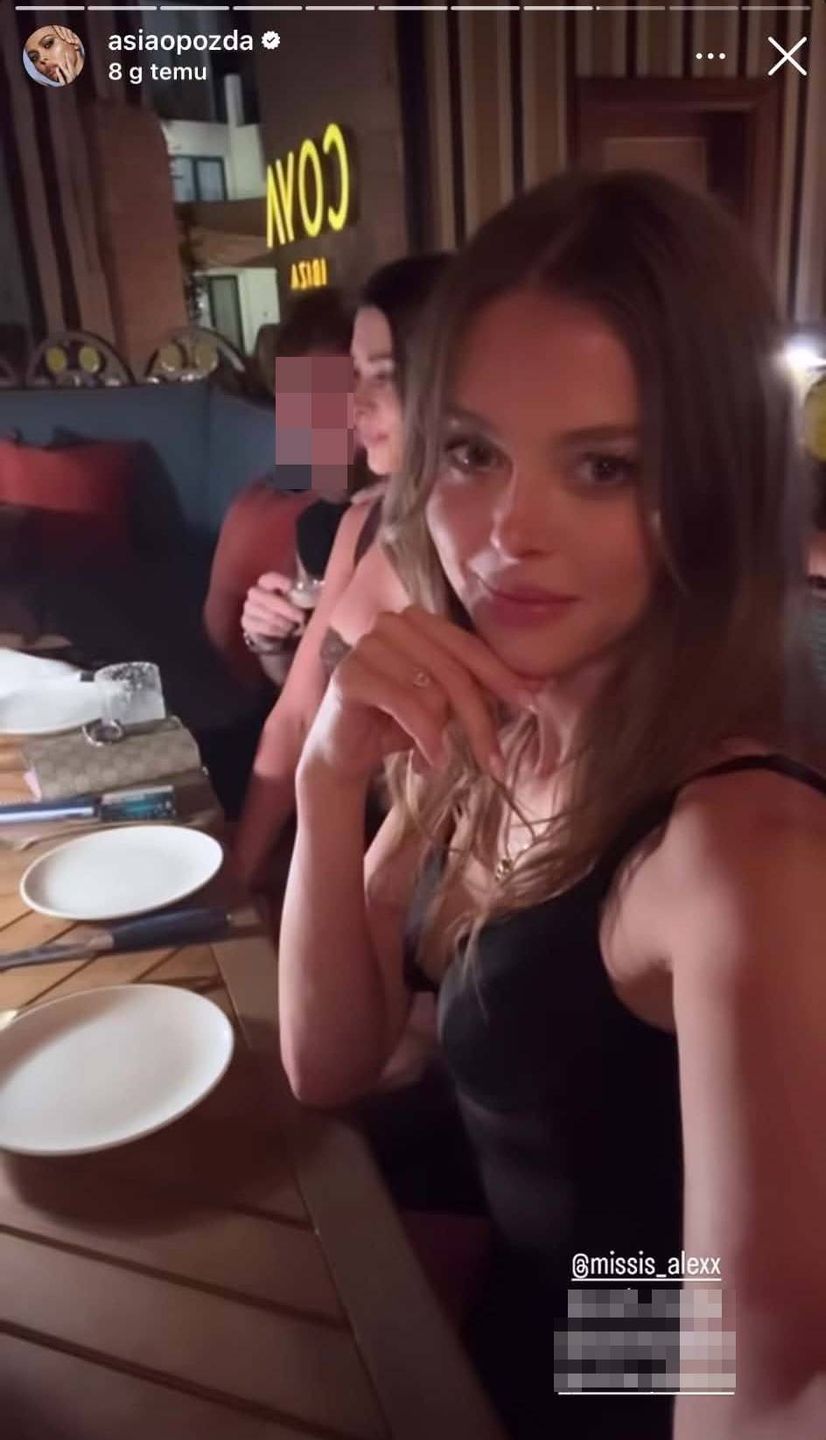 Joanna Opozda z młodszą siostrą