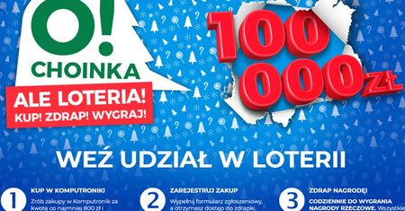 O, choinka! Wielka loteria (przed)świąteczna w sklepie Komputronik
