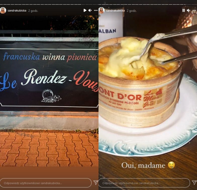 Sandra Kubicka chwali się randką z Baronem