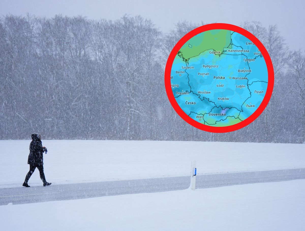 Kiedy spadnie śnieg w Polsce 2023? Nowa prognoza pogody