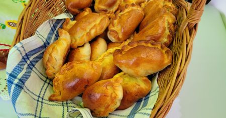 Jeden pieróg za 7 zł. Ale takiego połączenia nie zjesz nigdzie indziej