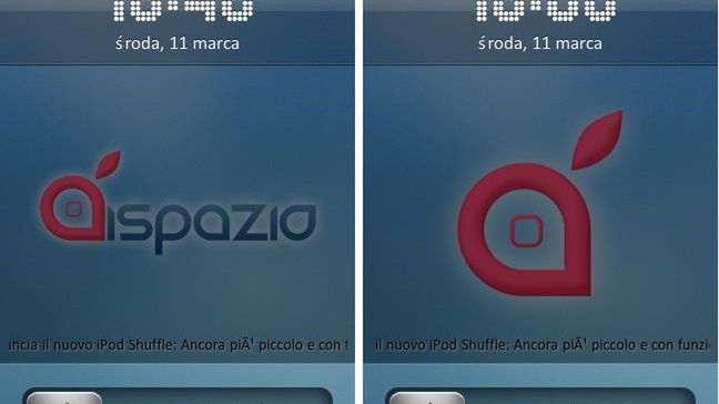 iSpazio na LockScreen-ie 1
