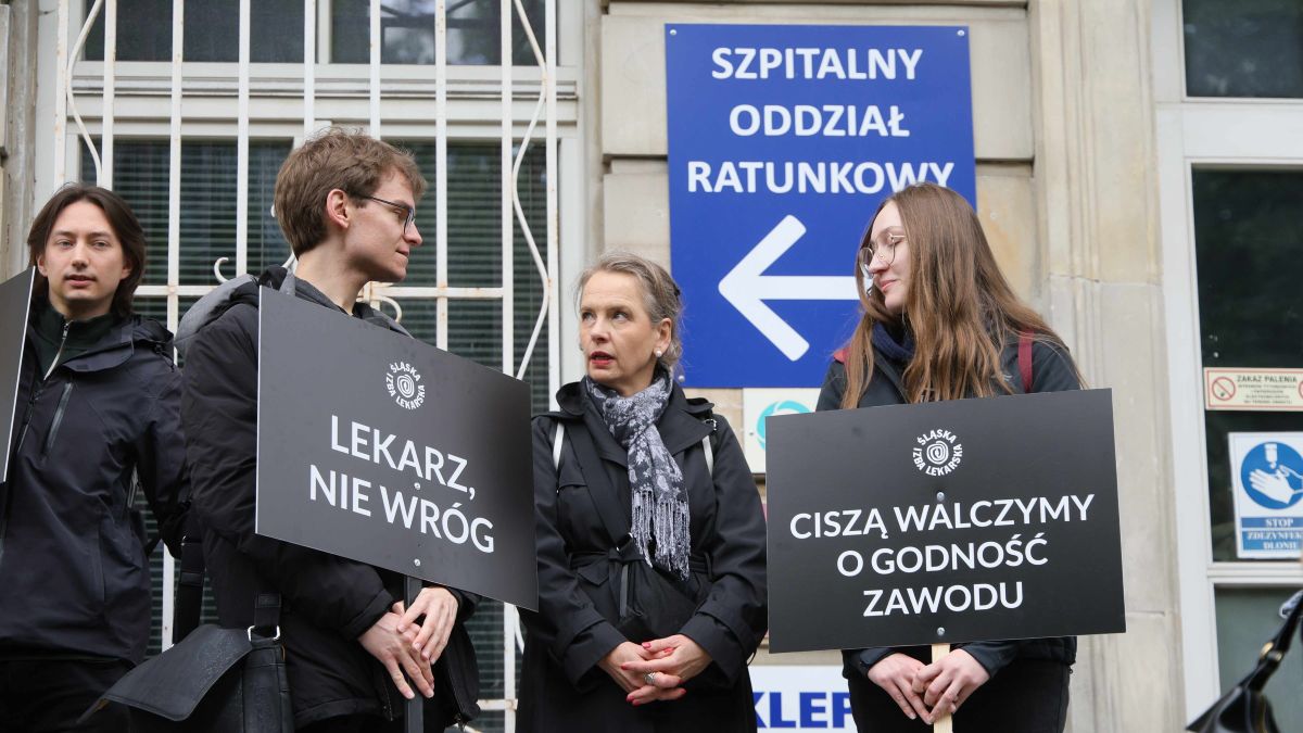 Marsz medyków przeciw przemocy