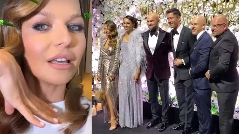 Anna i Robert Lewandowscy na imprezie Omenaa Foundation