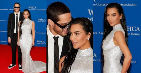 Błyszcząca Kim Kardashian i stylowy Pete Davidson debiutują JAKO PARA na czerwonym dywanie (ZDJĘCIA)