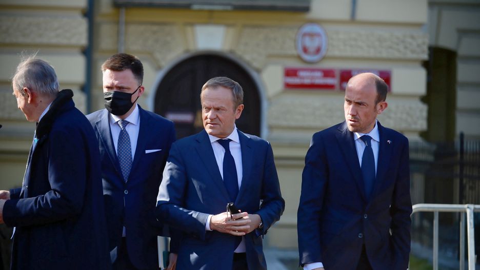 Donald Tusk po spotkaniu z premierem Morawieckim