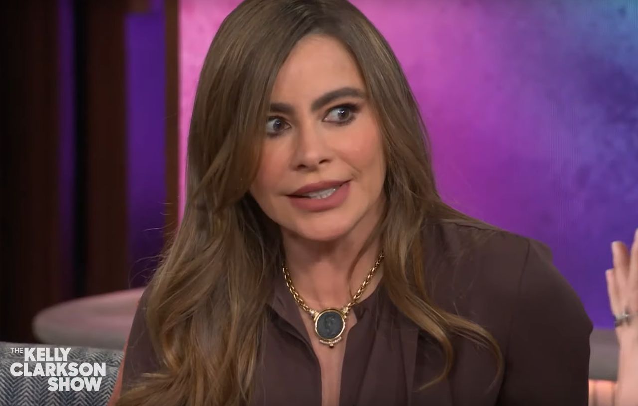 Sofia Vergara w programie "The Kelly Clarkson show"