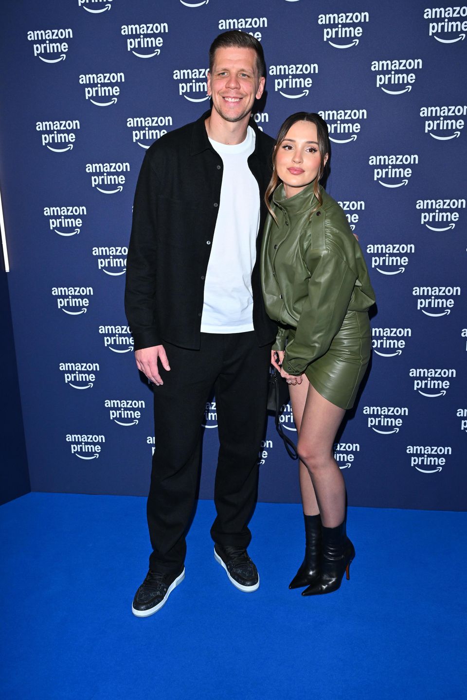 Wojciech Szczęsny i Marina Łuczenko