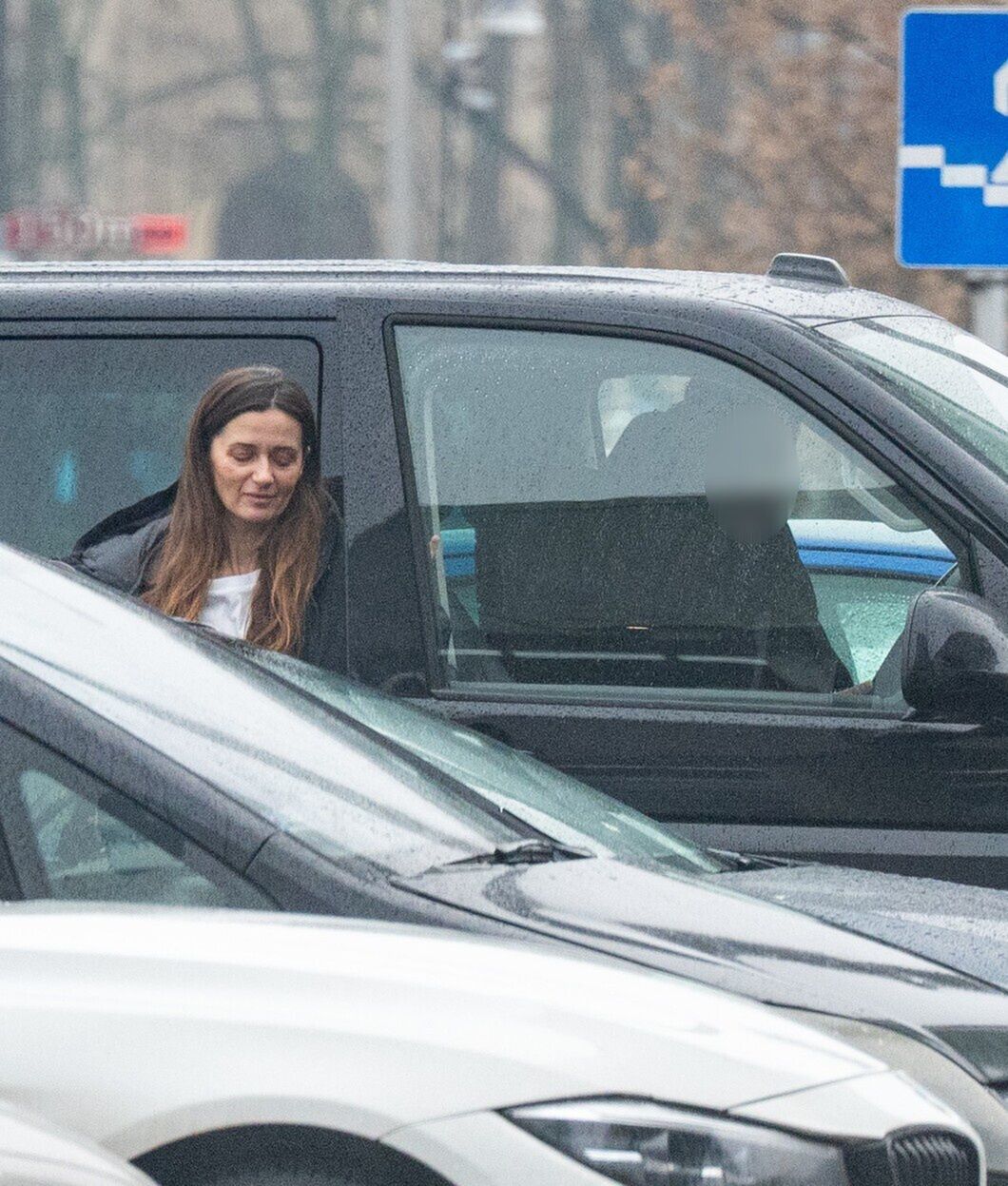 Agnieszka Grochowska z tajemniczym przyjacielem (?)