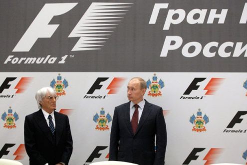 Putin i Ecclestone: GP Rosji w 2014