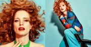 Jessica Chastain na okładce "The Edit"