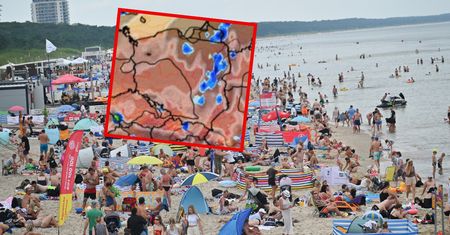 Pogoda na piątek. Szykujcie krem z filtrem i parasolki
