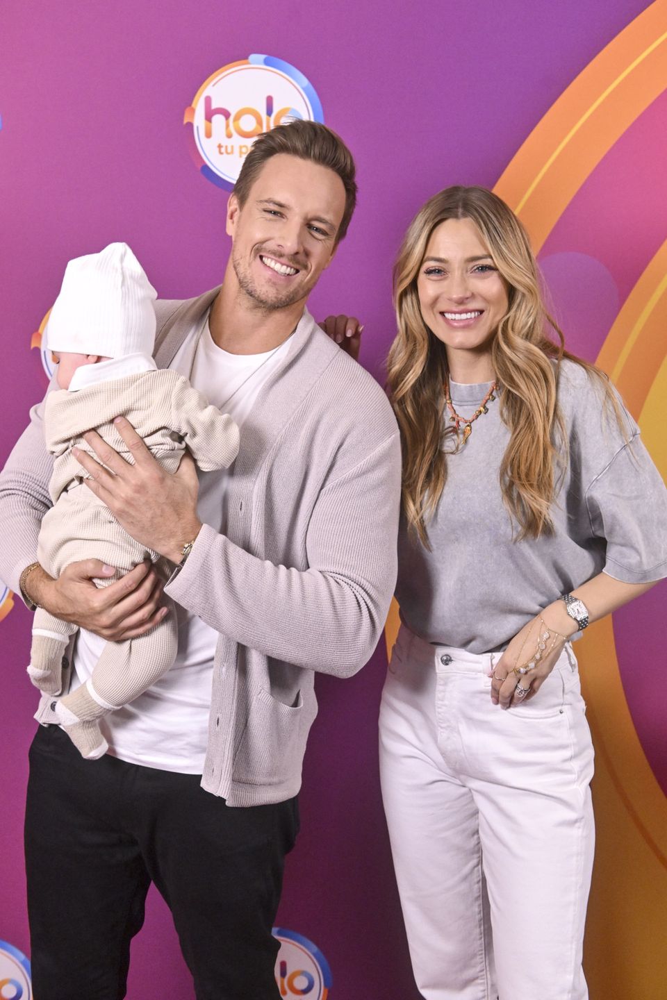 Marcelina Zawadzka i Max Gloeckner zabrali synka na ściankę