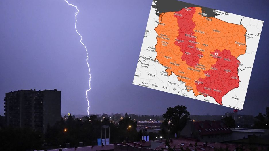 Ekstremalna pogoda. Alerty IMGW w całym kraju