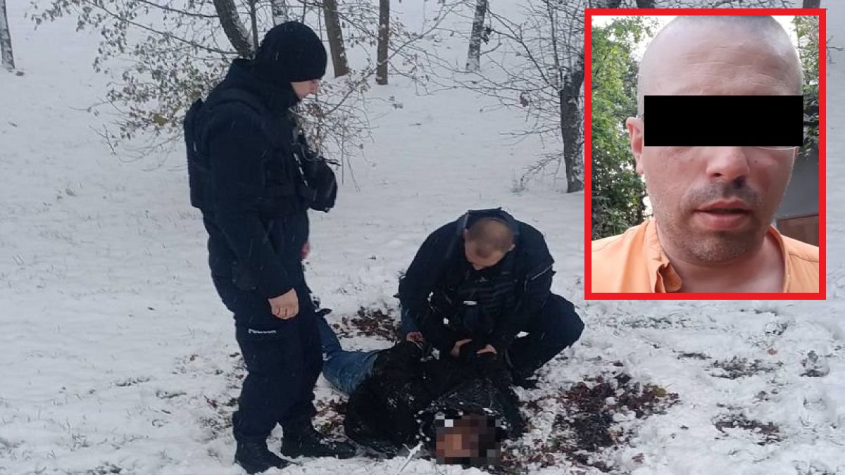 Maksymilian F. przejechał z policjantami prawie 30 km